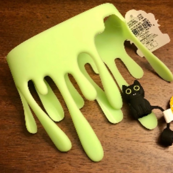NEW Target Bullseye 2025 Cat Straw Topper &Tumbler Sleeve Slime-glow in the dark - Picture 1 of 4